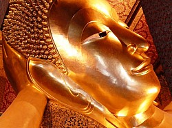 Thailand - reclining Buddha statue.