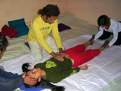 Reiki - group treatment, energizing and balancing the whole body, chakras and energy systems.