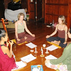 Workshop of Yoga and Vedic Chanting, Three Lotus House (near Chiang Mai, Thailand)