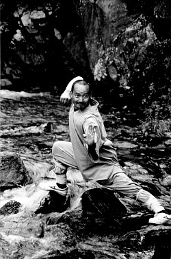 Shifu, Martial arts Shaolin Kung Fu, Tai Chi Chuan ,Wu Wei Si temple, Yunnan, China